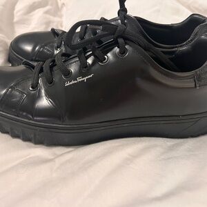 Salvatore Ferragamo Black Men's Shoes
